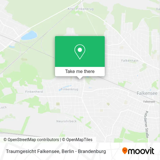 Traumgesicht Falkensee map