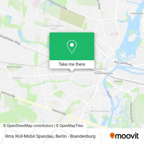 Rms Roll-Mobil Spandau map