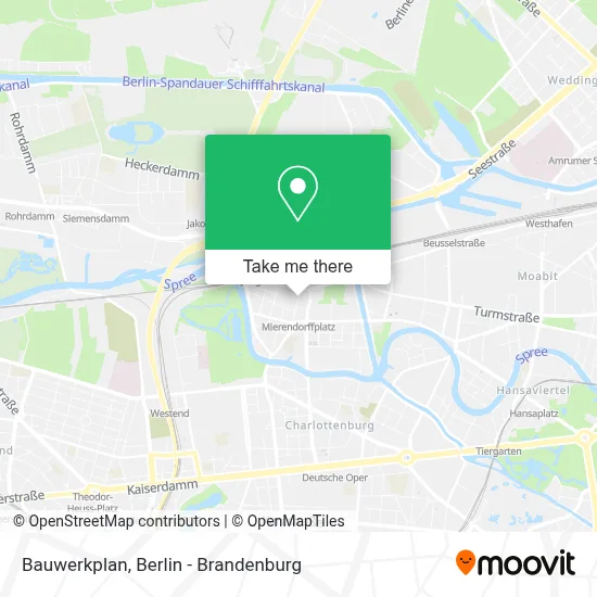 Bauwerkplan map
