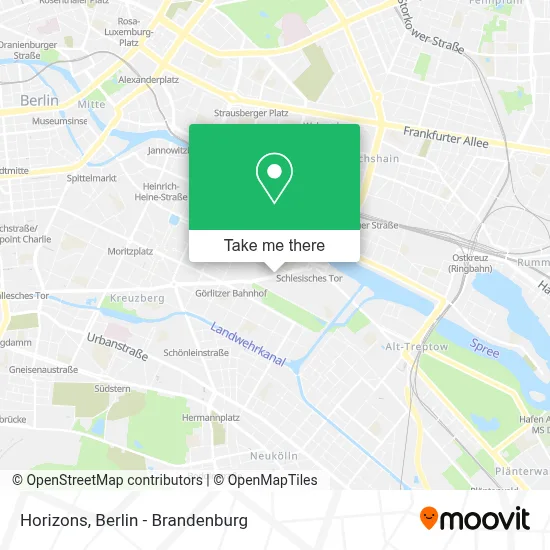 Horizons map