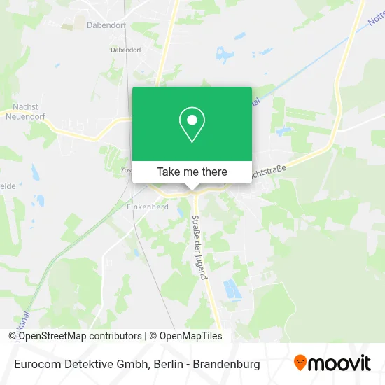 Eurocom Detektive Gmbh map
