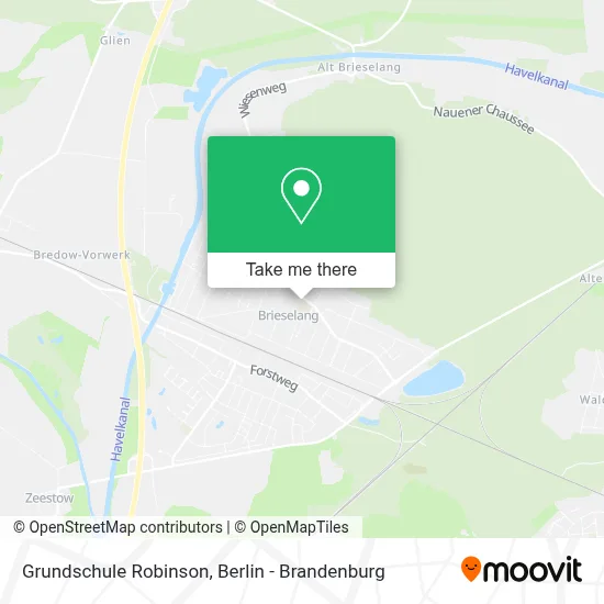 Grundschule Robinson map