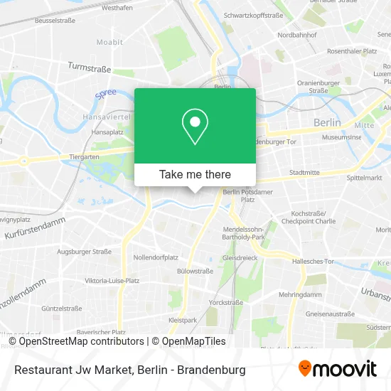 Restaurant Jw Market map