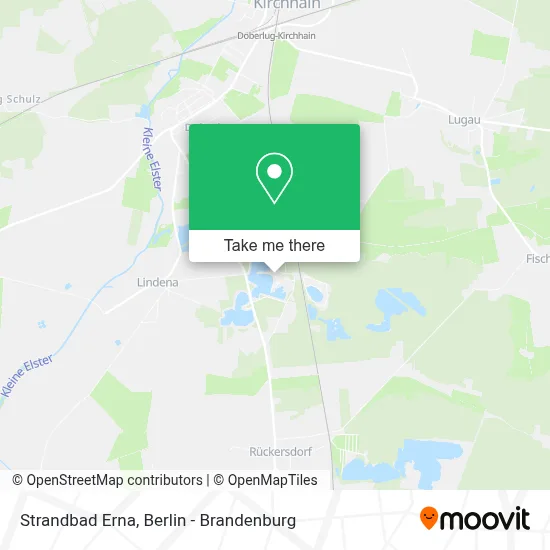 Strandbad Erna map