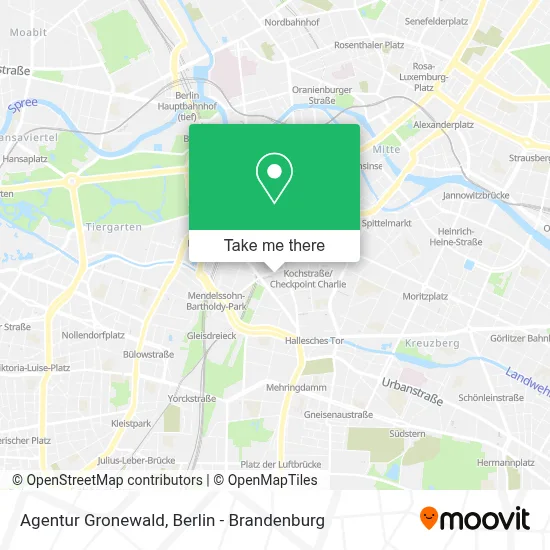 Agentur Gronewald map