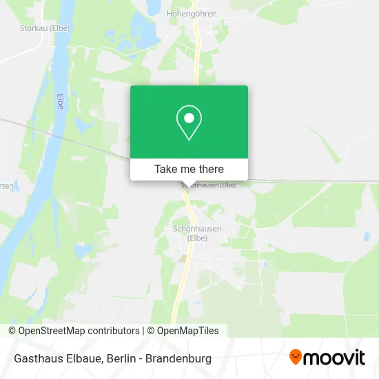 Gasthaus Elbaue map