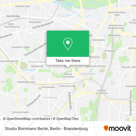 Studio Borrmann Berlin map