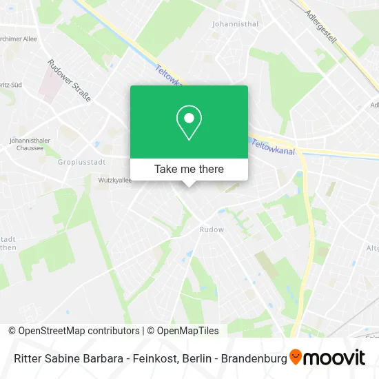 Ritter Sabine Barbara - Feinkost map