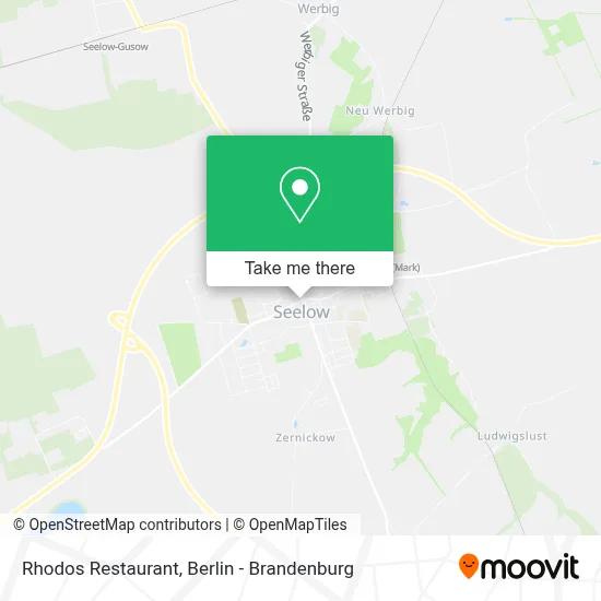 Restaurant Rhodos map