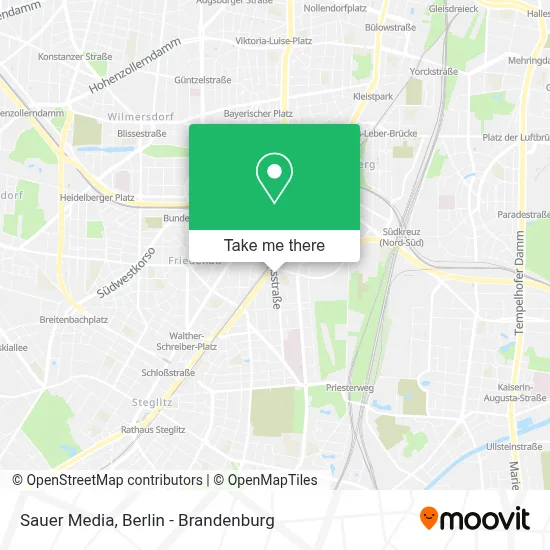 Sauer Media map