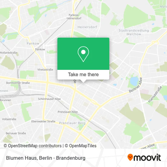 Blumen Haus map
