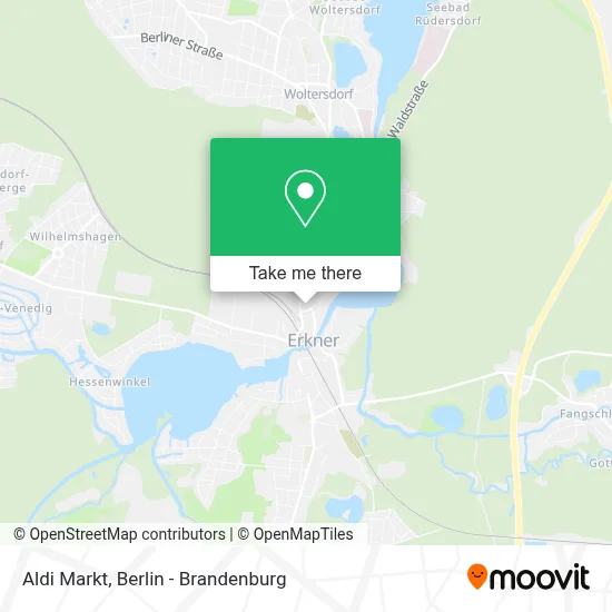 Aldi Markt map