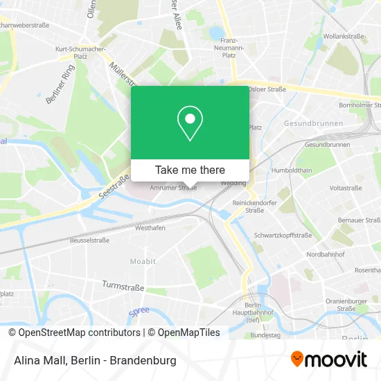 Alina Mall map