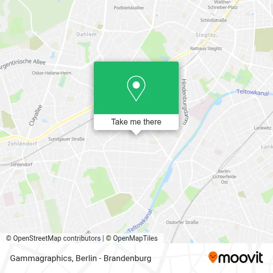 Gammagraphics map