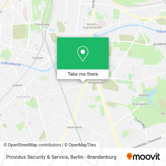 Providus Security & Service map