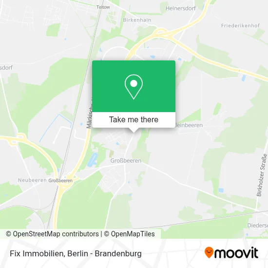 Fix Immobilien map