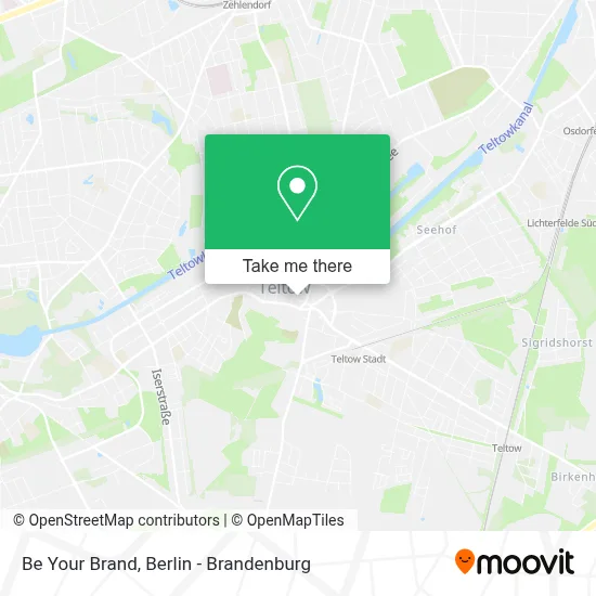Be Your Brand map