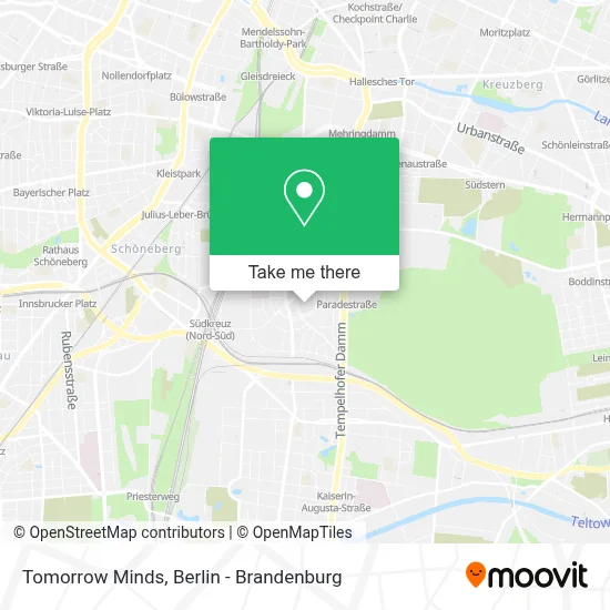 Tomorrow Minds map