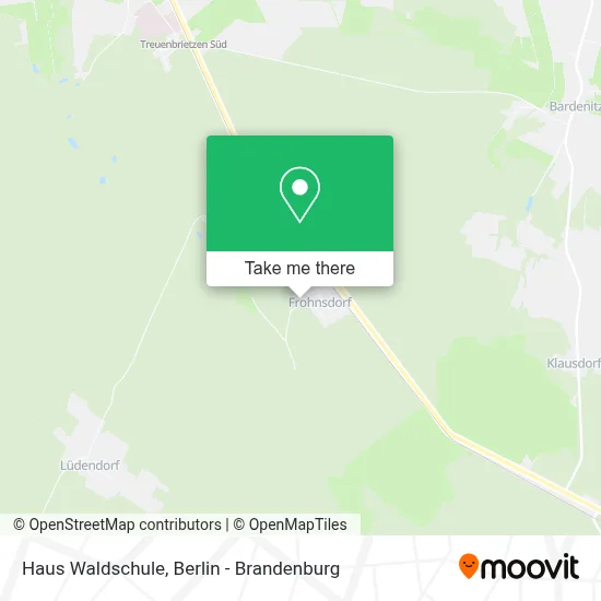 Haus Waldschule map