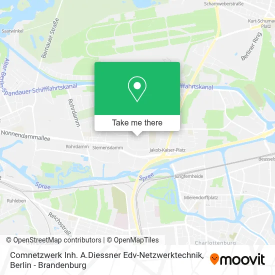 Comnetzwerk Inh. A.Diessner Edv-Netzwerktechnik map