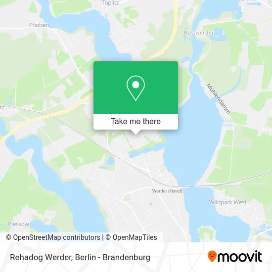 Rehadog Werder map