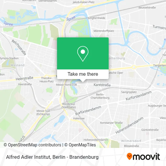 Alfred Adler Institut map