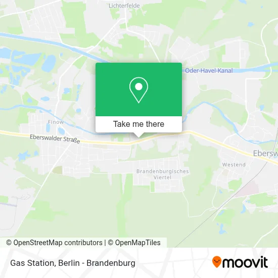 Tankstelle map