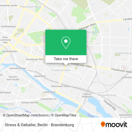 Stress & Geballer map