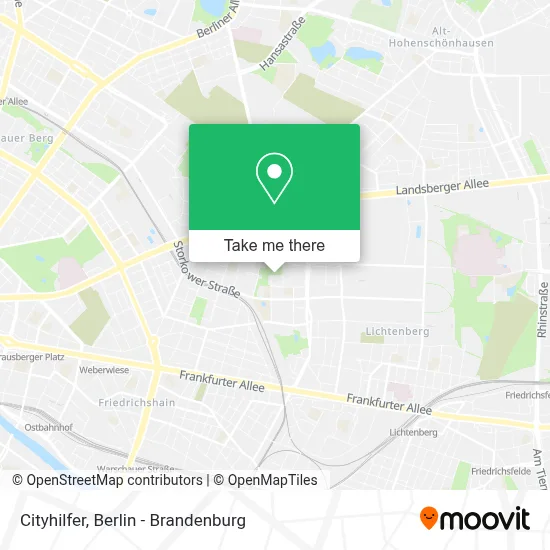 Cityhilfer map