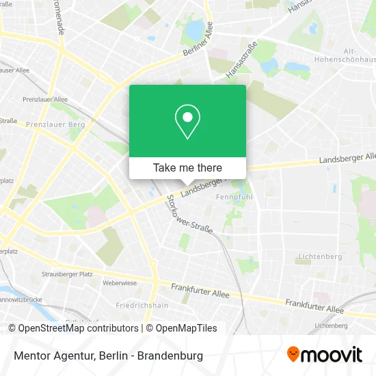 Mentor Agentur map