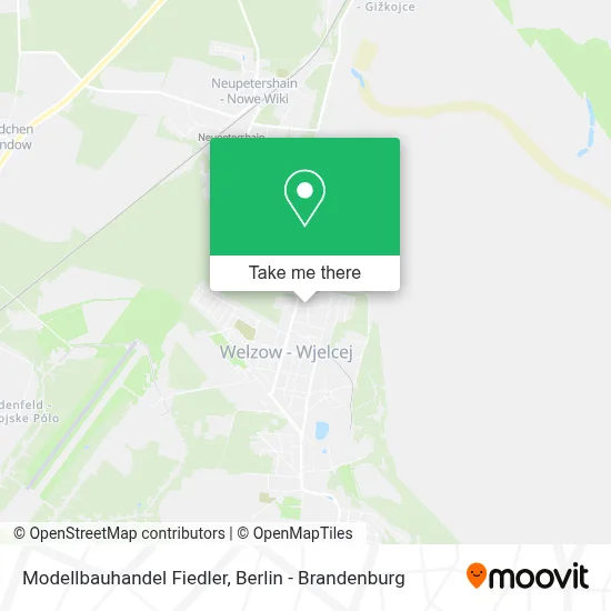 Modellbauhandel Fiedler map