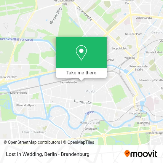 Lost In Wedding map