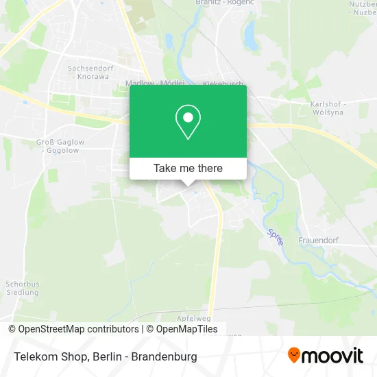 Telekom Shop map