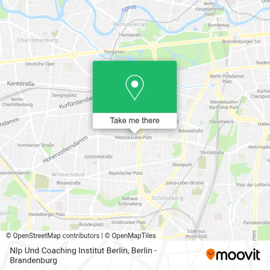 Nlp Und Coaching Institut Berlin map