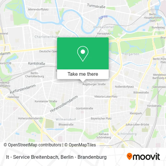 It - Service Breitenbach map