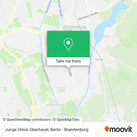 Junge Union Oberhavel map