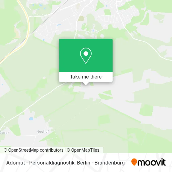 Adomat - Personaldiagnostik map
