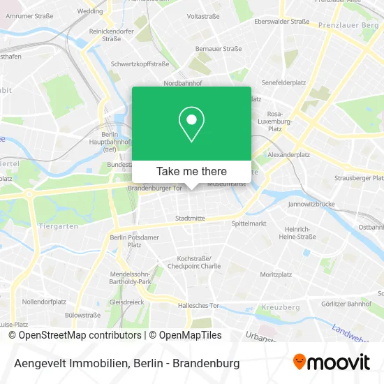 Aengevelt Immobilien map