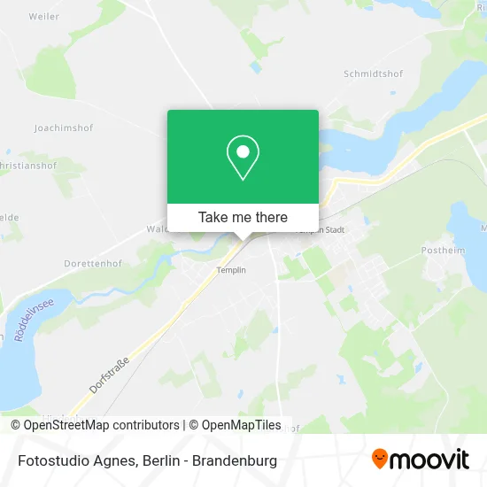 Fotostudio Agnes map