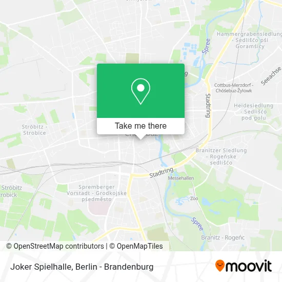 Joker Spielhalle map