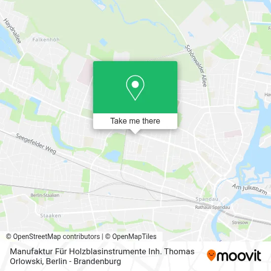 Manufaktur Für Holzblasinstrumente Inh. Thomas Orlowski map
