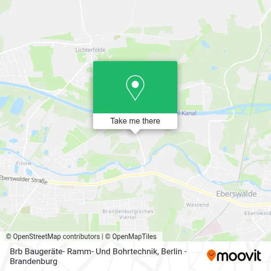 Brb Baugeräte- Ramm- Und Bohrtechnik map