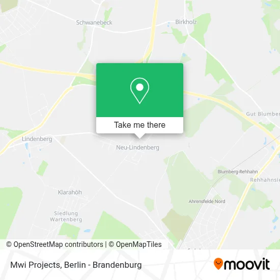 Mwi Projects map