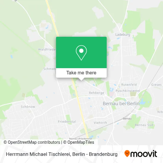 Herrmann Michael Tischlerei map