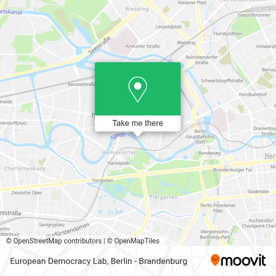 European Democracy Lab map