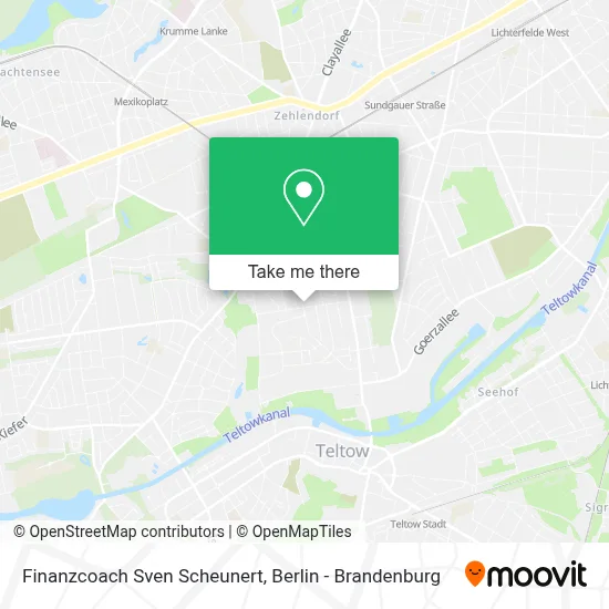 Finanzcoach Sven Scheunert map