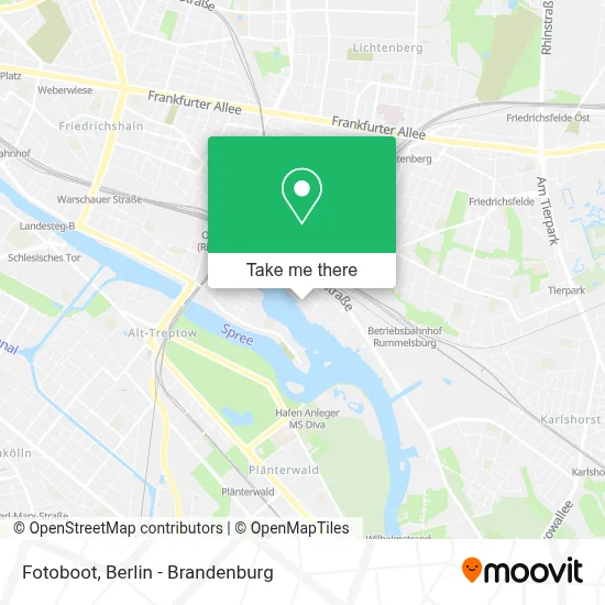 Fotoboot map