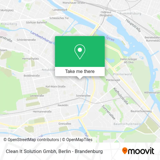 Clean It Solution Gmbh map