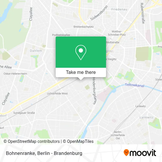 Bohnenranke map
