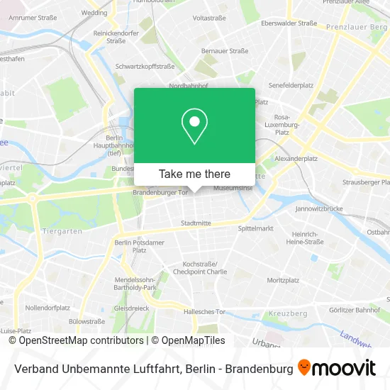 Verband Unbemannte Luftfahrt map